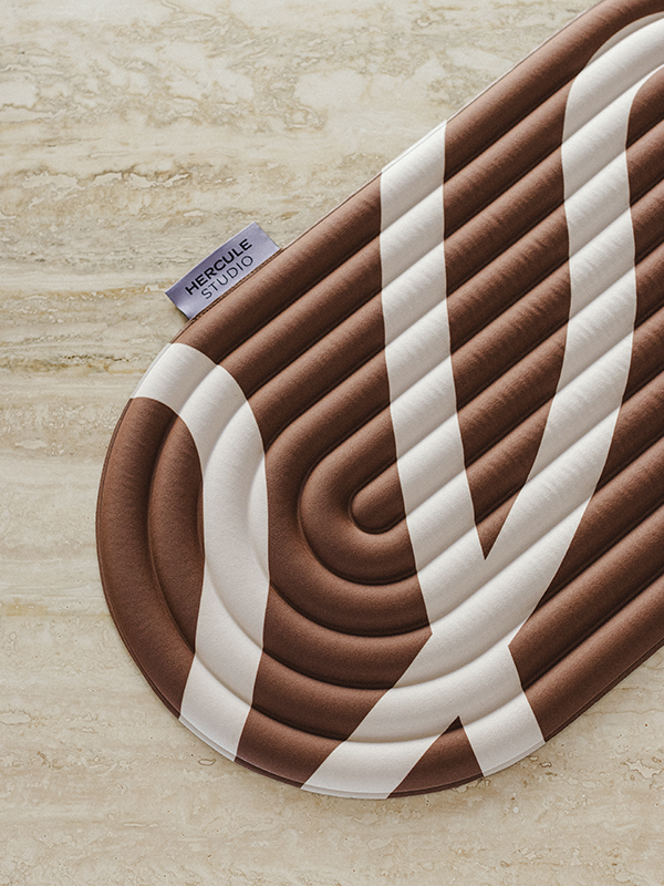 GALE COMFORT MAT-Bari Choco Print
