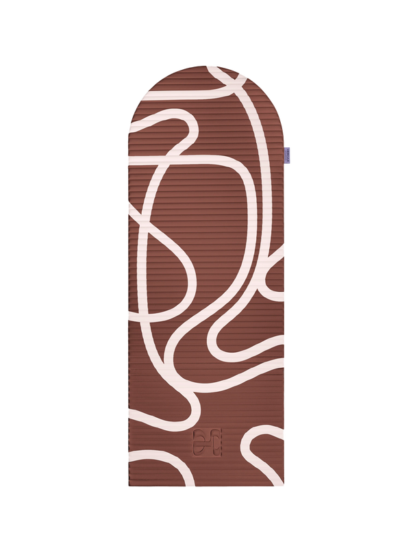 NEPH （エルキュールスタジオ） ｜ARCHY FITNESS MAT-Bari Choco Print （アーチーフィットネスマットバリ ...