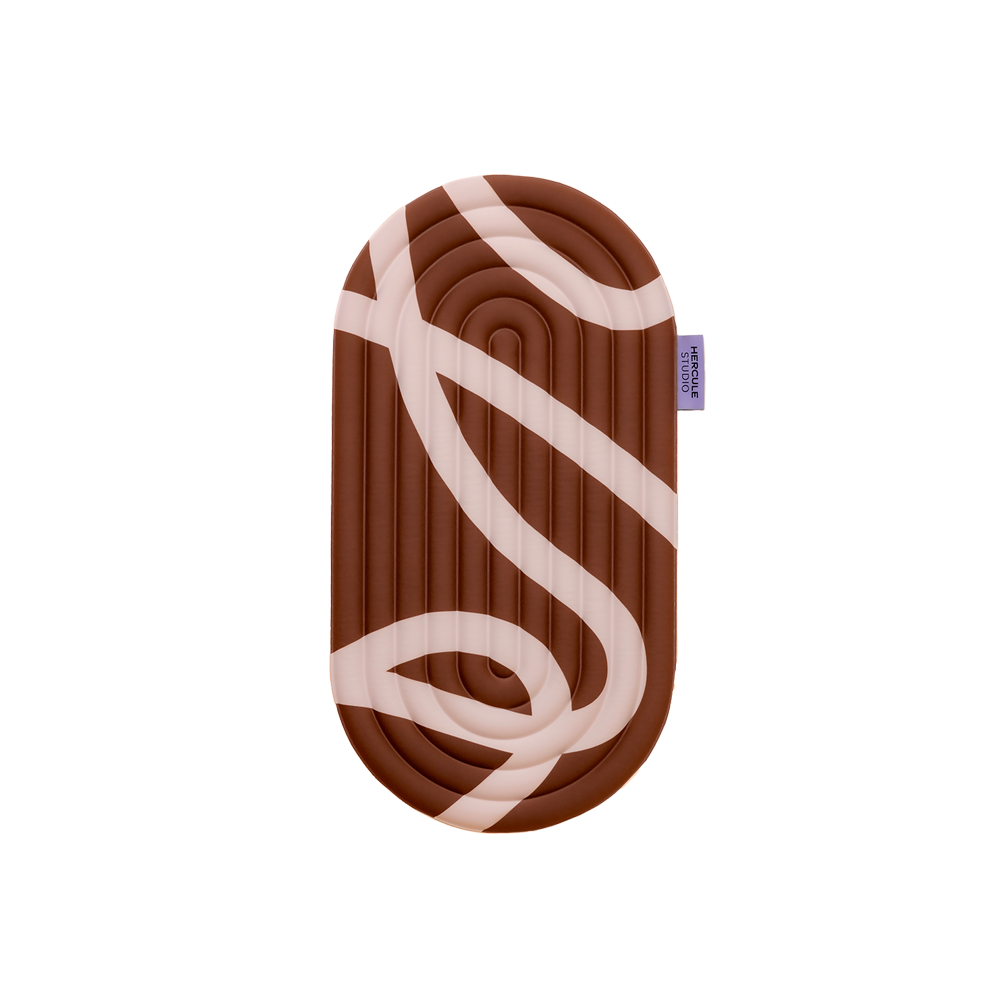 NEPH （エルキュールスタジオ） ｜GALE COMFORT MAT-Bari Choco Print （ガレコンフォートマットバリチョコ ...