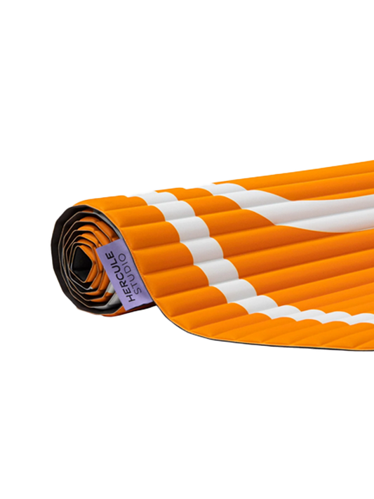 ARCHY FITNESS MAT-Bari Print Orange Pop